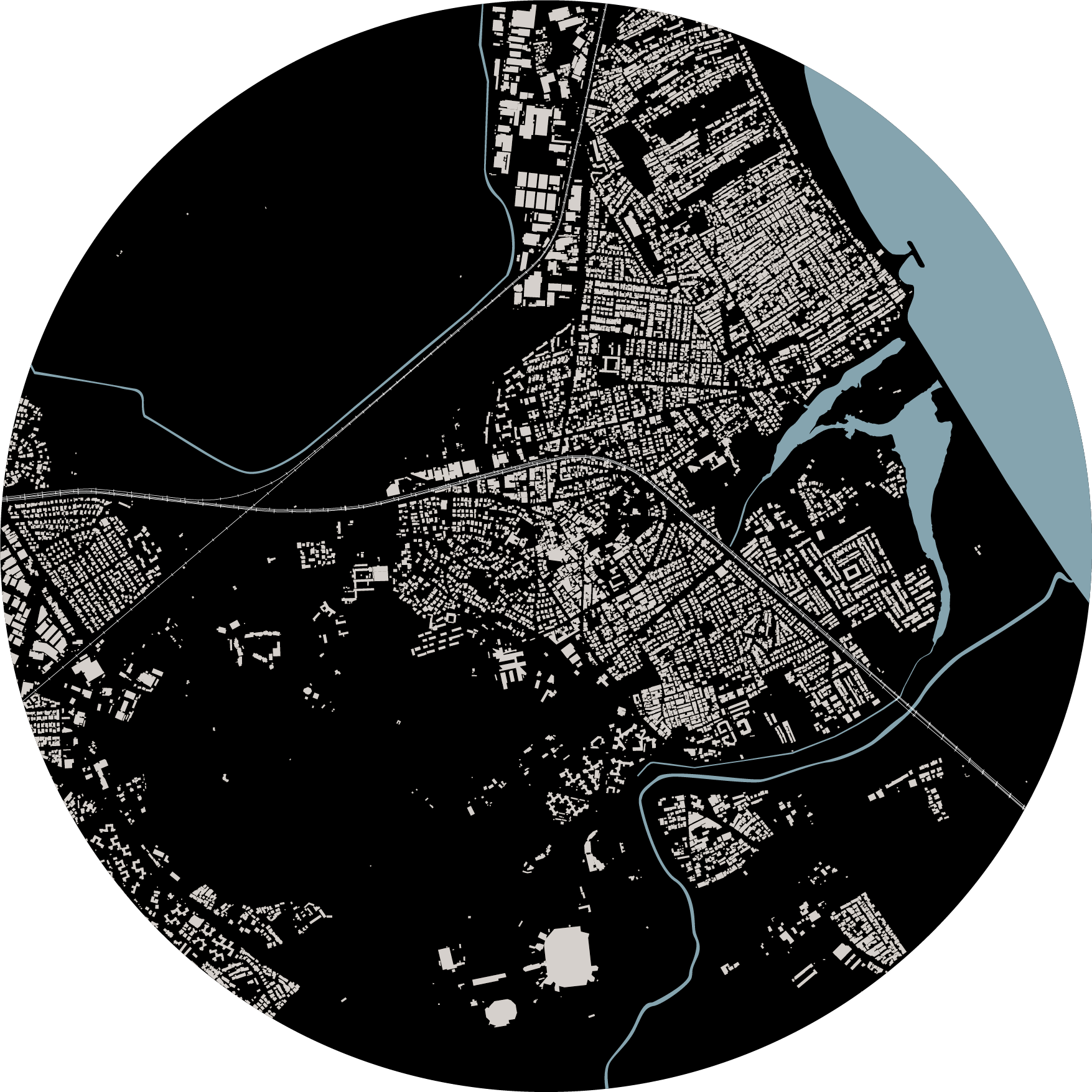 Greater Radès Building Footprints
