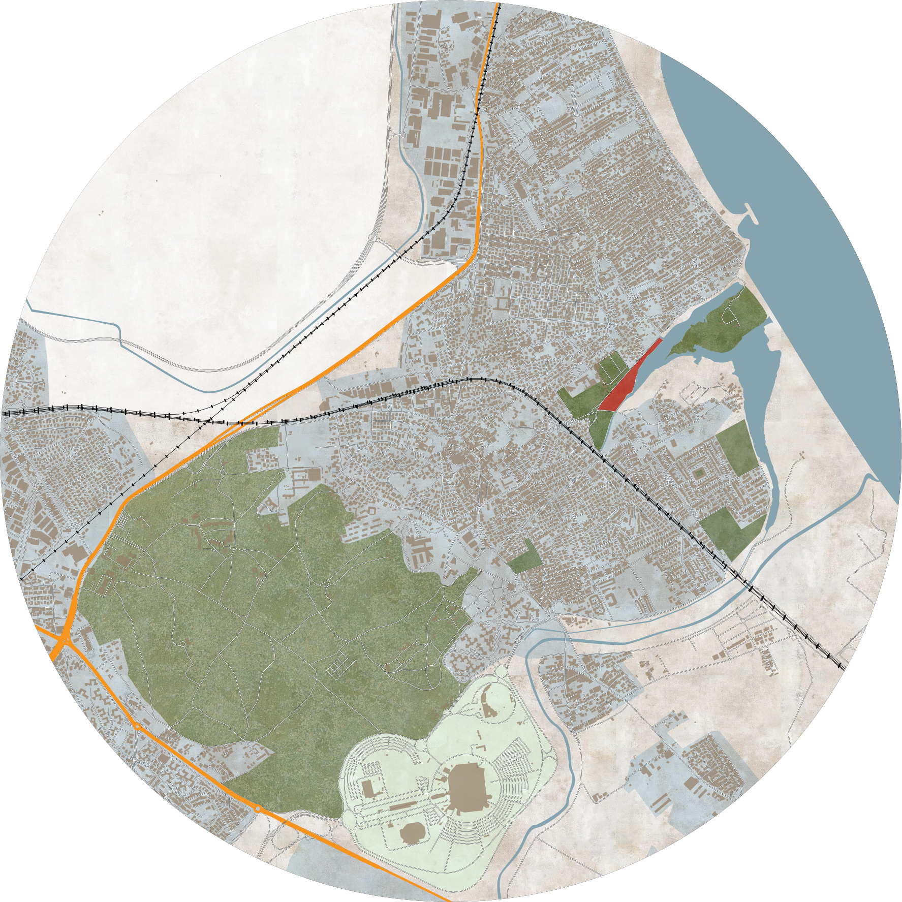 Greater Radès Site Location