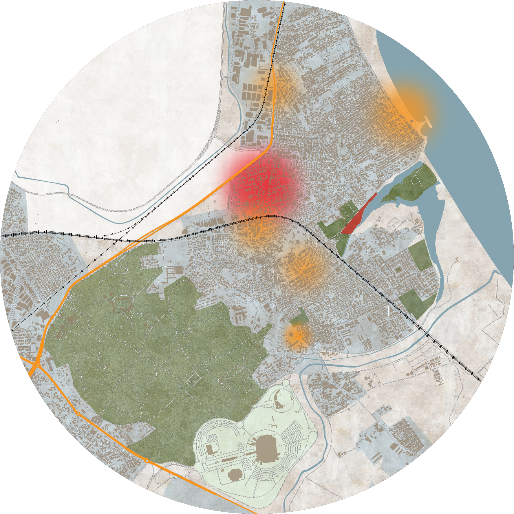 Greater Radès Traffic Map
