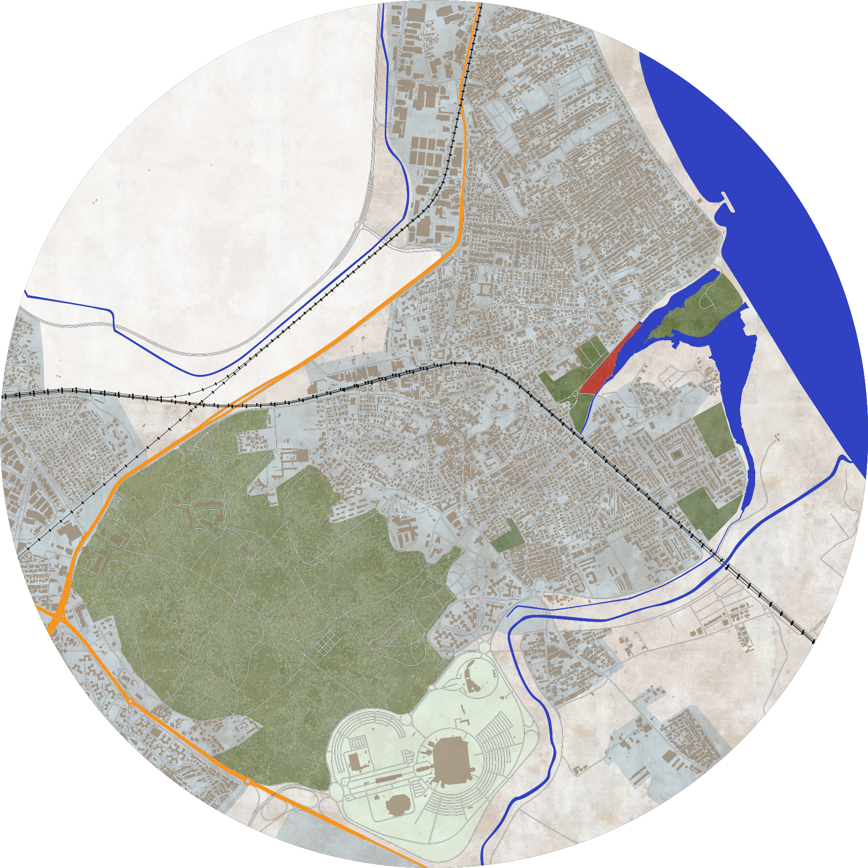Greater Radès Water ways