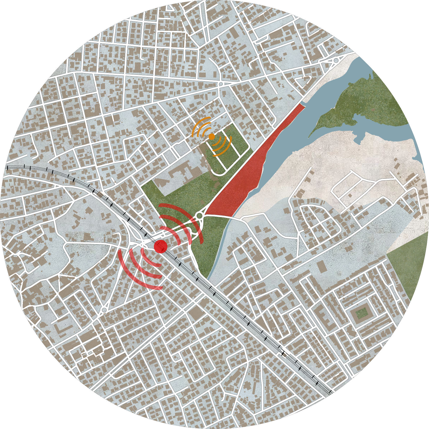 Radès Site Noise Map